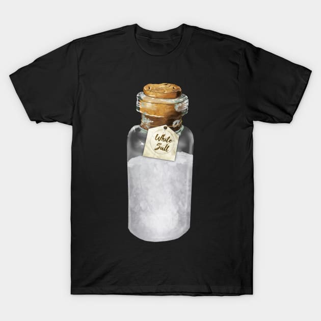 White Salt - for purification T-Shirt by drawnexplore